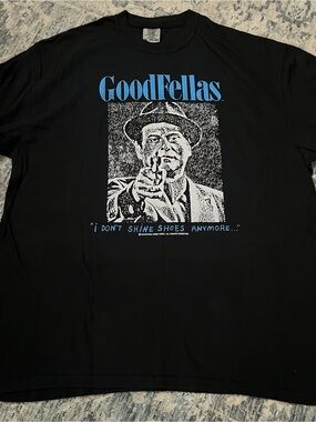 Comfort Colors GoodFellas Black Graphic Tee Men's Women's Unisex 2XL NWOT